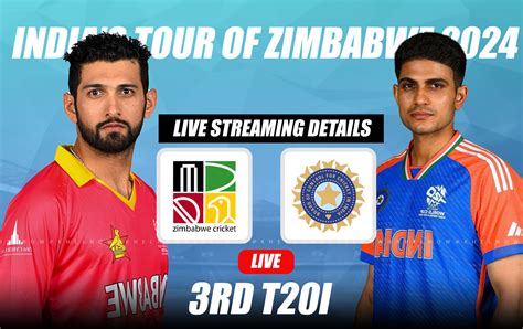 India's tour of Zimbabwe 2024: Full IND vs ZIM schedule, .